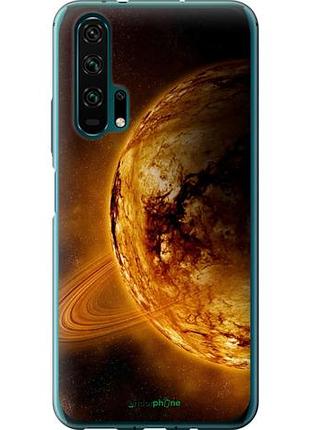 Чехол на huawei honor 20 pro жёлтый сатурн "170u-1702-10746"