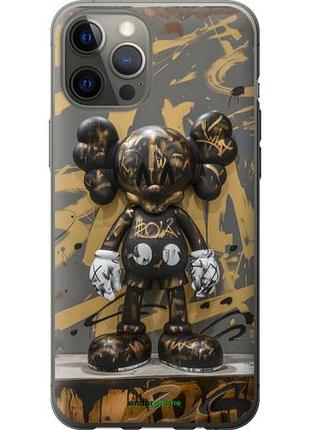 Чехол на iphone 12 pro max bronze kaws "6097u-2054-10746"