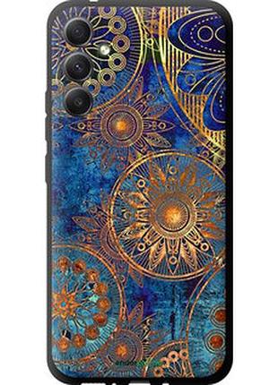 Чехол на samsung galaxy a34 a346e золотой узор "678b-2936-2448"