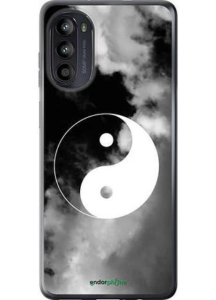 Чехол на motorola moto g52 инь и янь "4389u-2691-10746"
