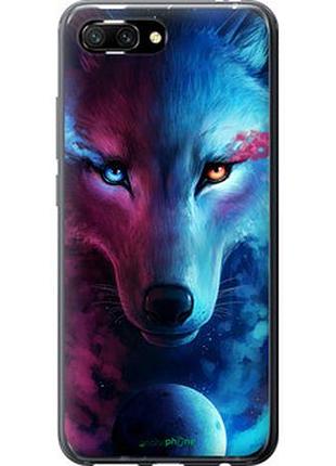 Чехол на huawei honor 10 арт-волк "3999u-1496-2448"