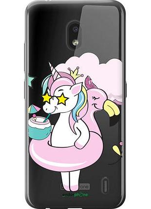Чехол на nokia 2.2 crown unicorn "4660u-1706-10746"