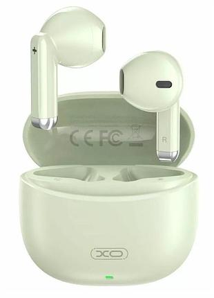 Навушники bluetooth бездротові xo x33 з мікрофоном green