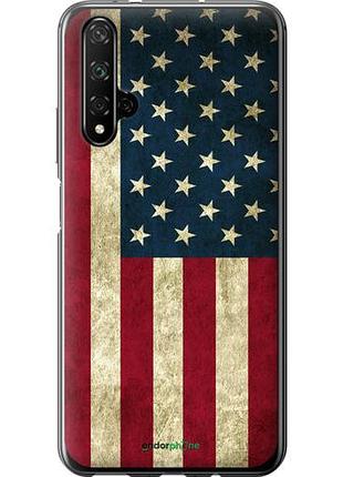 Чехол на huawei honor 20 флаг сша "395u-1697-10746"