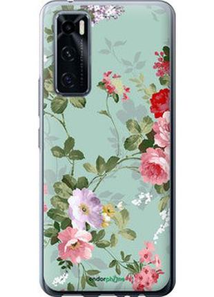 Чехол на vivo v20 se цветочные обои 2 "862u-2128-2448"