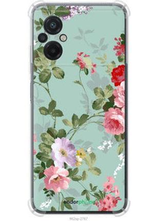 Чехол на xiaomi poco m5 цветочные обои 2 "862sp-2767-2448"