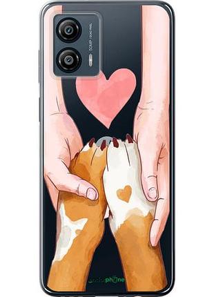 Чехол на motorola moto g53 дружба "4410u-3047-10746"