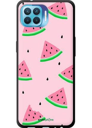 Чохол на oppo reno 4 lite рожевий кавун "4314b-2099-2448"