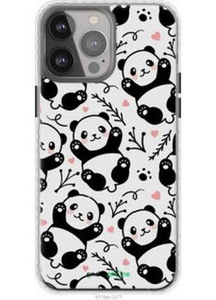 Чехол на iphone 13 pro max панды "4318pc-2371-2448"