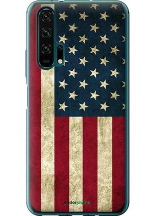 Чехол на huawei honor 20 pro флаг сша "395u-1702-10746"