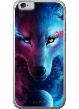 Чехол на iphone 6 арт-волк "3999t-45-2448"