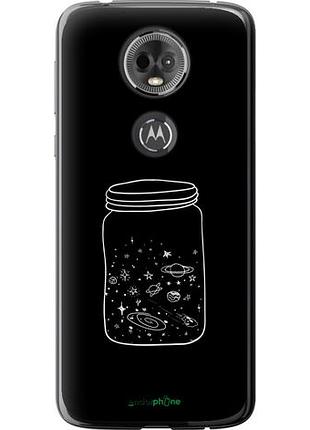 Чехол на motorola moto e5 plus космос в банке "4297u-1412-10746"