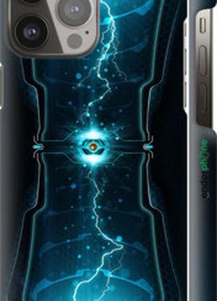 Чехол на iphone 13 pro max молнии в цилиндре "120m-2371-2448"