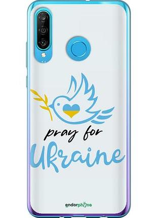 Чехол на huawei p30 lite украина v2 "5230u-1651-10746"