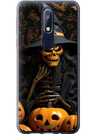Чехол на nokia 7.1 halloween 2 "5654u-1593-10746"