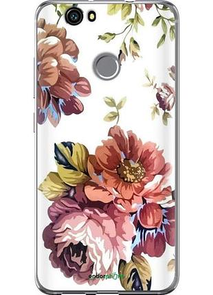 Чехол на huawei nova vintage flowers "4333u-439-10746"