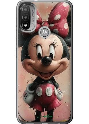 Чехол на motorola e20 minnie mouse "6054u-2509-10746"