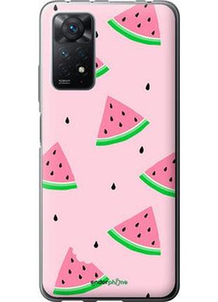Чохол на xiaomi redmi note 12 pro рожевий кавун "4314u-3019-2448"