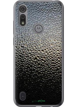 Чехол на motorola e6s мокрое стекло "245u-2001-10746"