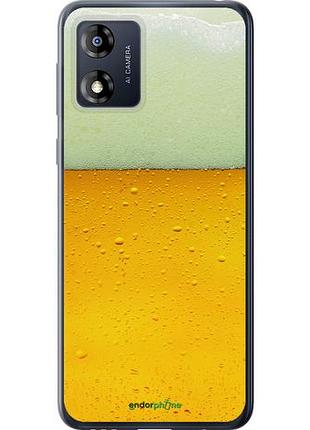 Чехол на motorola moto e13 пиво "1145u-3053-10746"