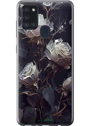 Чехол на samsung galaxy a21s a217f розы 2 "5550t-1943-2448"