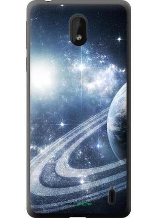 Чехол на nokia 1 plus кольца сатурна "173u-1677-10746"