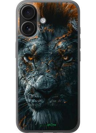 Чехол на iphone 16 пламенный лев "6153u-3709-2448"
