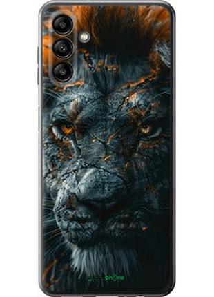 Чехол на samsung galaxy a04s пламенный лев "6153u-2877-2448"