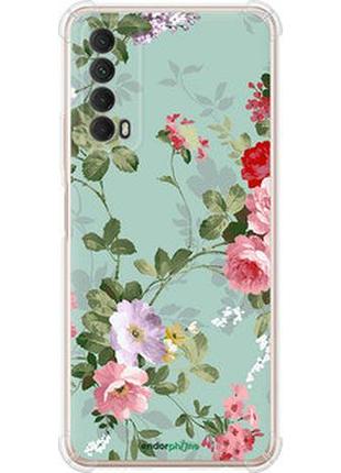 Чохол на huawei p smart 2021 квіткові шпалери 2 "862sp-2100-2448"