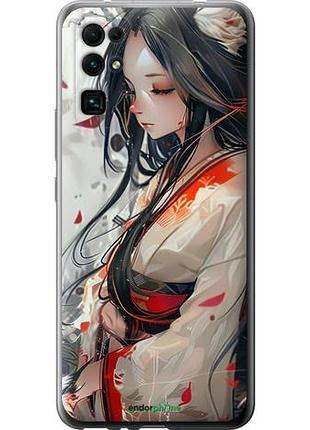 Чехол на huawei honor 30 кицуне "6073u-1921-10746"
