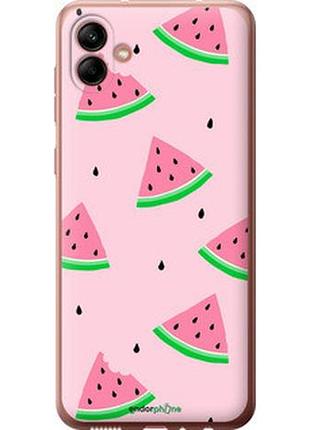 Чехол на samsung galaxy a04 a045f розовый арбуз "4314u-2831-2448"