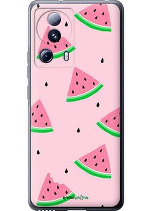 Чехол на xiaomi civi 2 розовый арбуз "4314u-2917-2448"