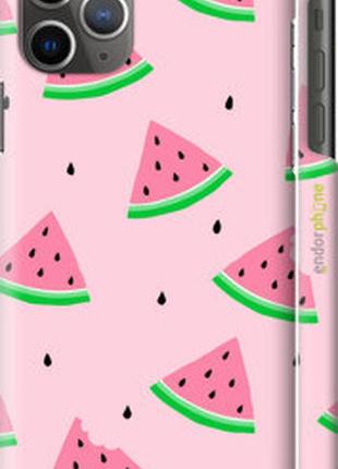 Чехол на iphone 11 pro max розовый арбуз "4314c-1723-2448"