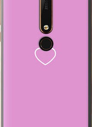 Чохол на nokia 6 2018 серце 2 "4863u-1386-2448"
