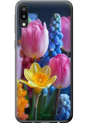 Чехол на samsung galaxy m10 весенние цветы "6058u-1661-2448"