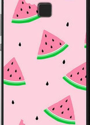 Чехол на huawei p9 lite розовый арбуз "4314u-298-2448"