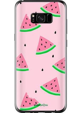 Чехол на samsung galaxy s8 plus розовый арбуз "4314t-817-2448"