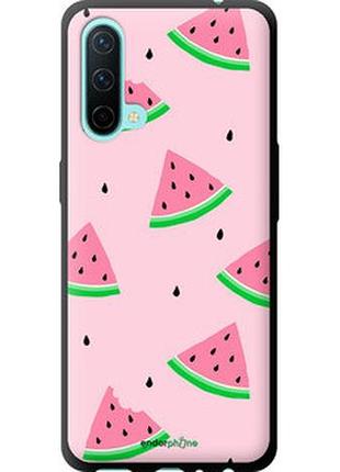 Чохол на oneplus nord ce рожевий кавун "4314b-2382-2448"