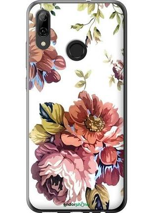 Чехол на huawei p smart 2019 vintage flowers "4333u-1634-10746"