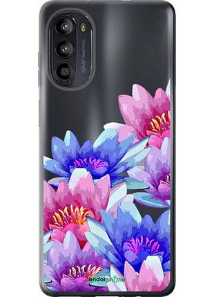 Чехол на motorola moto g52 лотос "4862u-2691-10746"
