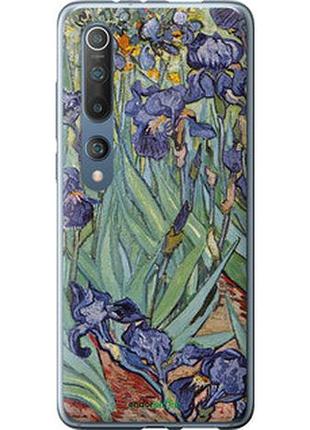 Чехол на xiaomi mi 10 pro винсент ван гог. ирисы "161u-1870-2448"