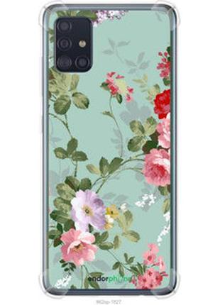 Чехол на samsung galaxy a51 2020 a515f цветочные обои 2 "862sp-1827-2448"