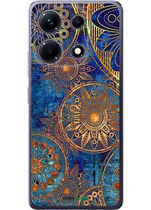 Чехол на infinix note 30 золотой узор "678u-3138-2448"