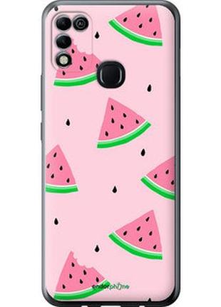 Чохол на infinix hot 11 play рожевий кавун "4314u-2756-2448"