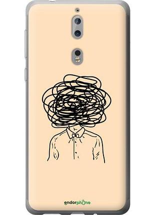 Чехол на nokia 8 мысли "4568u-1115-10746"