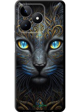 Чехол на realme c53 кошка "5548b-3128-2448"