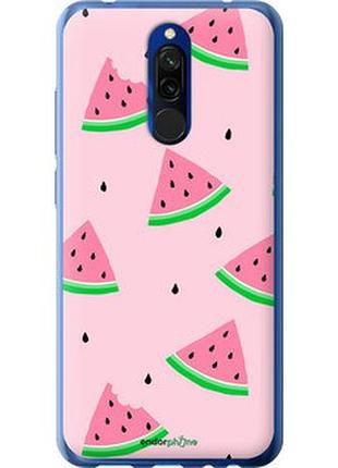 Чохол на xiaomi redmi 8 рожевий кавун "4314t-1806-2448"