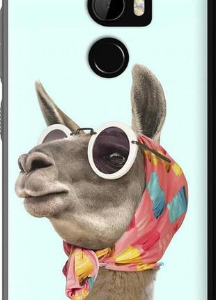 Чехол на htc one x10 модная лама "4479u-995-10746"