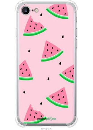 Чехол на iphone 7 розовый арбуз "4314sp-336-2448"