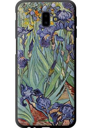 Чехол на samsung galaxy j6 plus 2018 винсент ван гог. ирисы "161b-1586-2448"